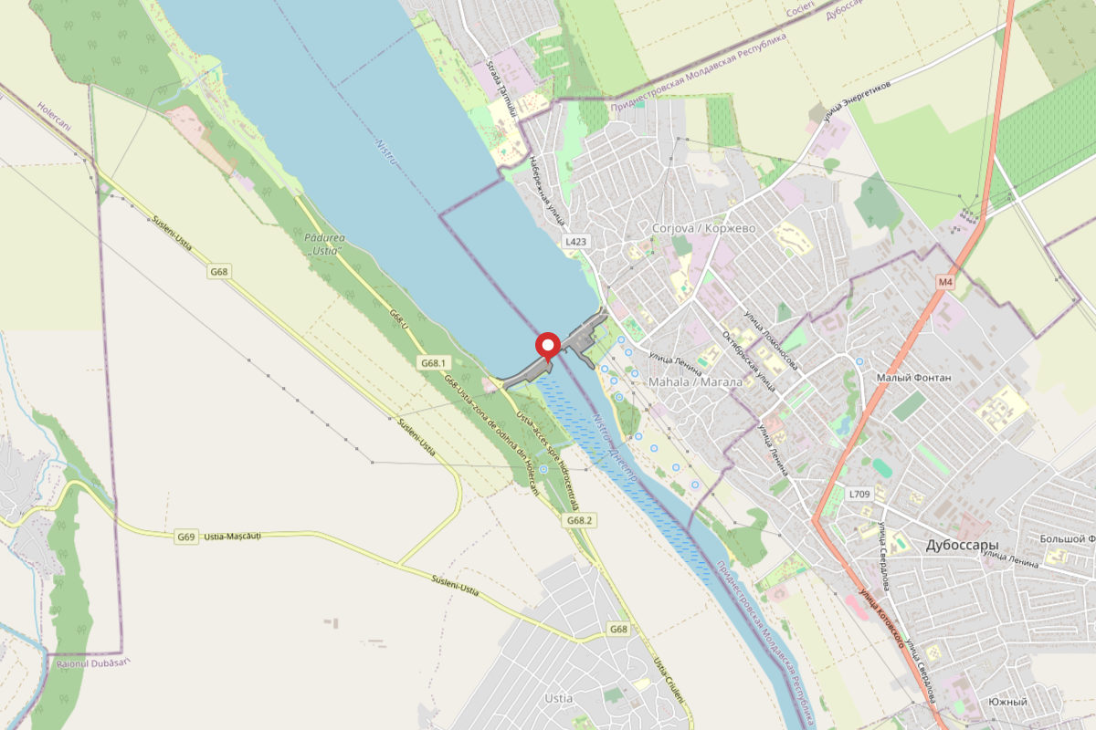 Dubăsari hydroelectric station
