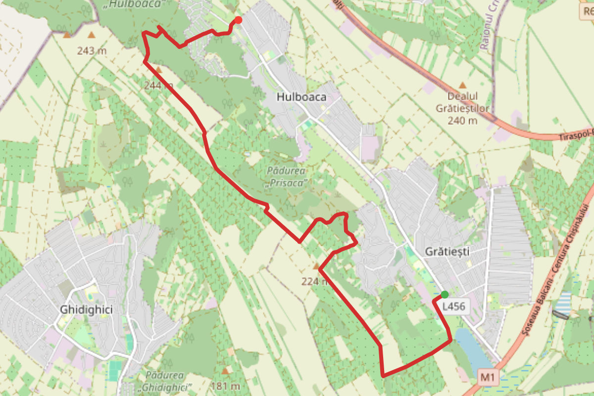 Grătiești - Hulboaca