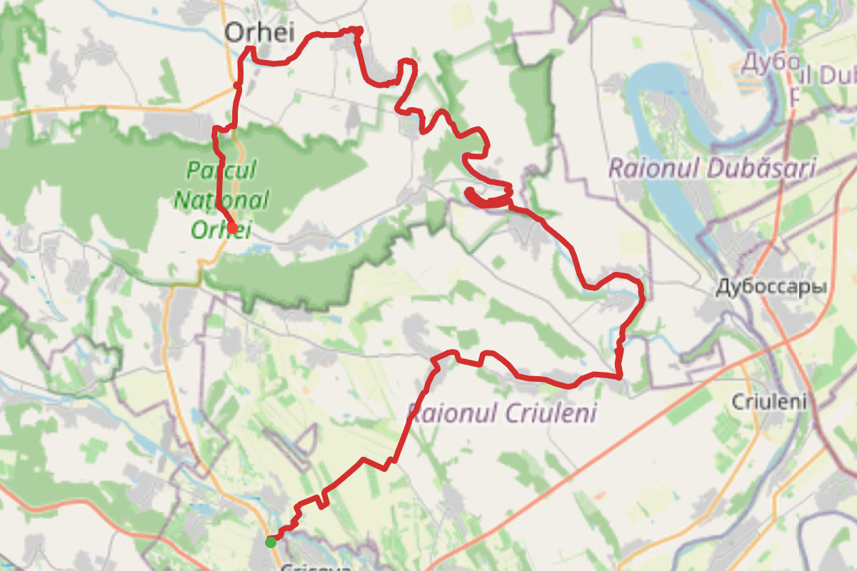 Porumbeni - Trebujeni - Orhei