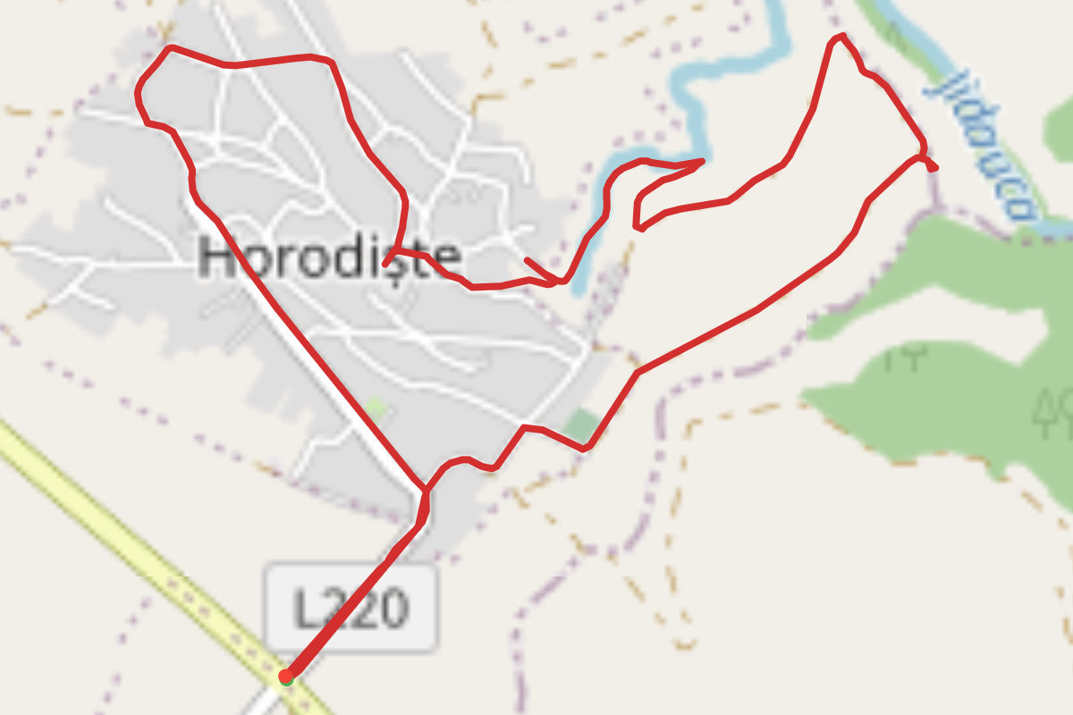 Horodişte - Țipova